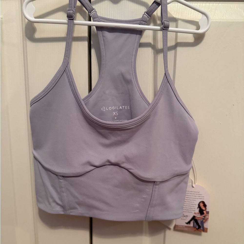 Logilates Women's Lavender Sports Bra